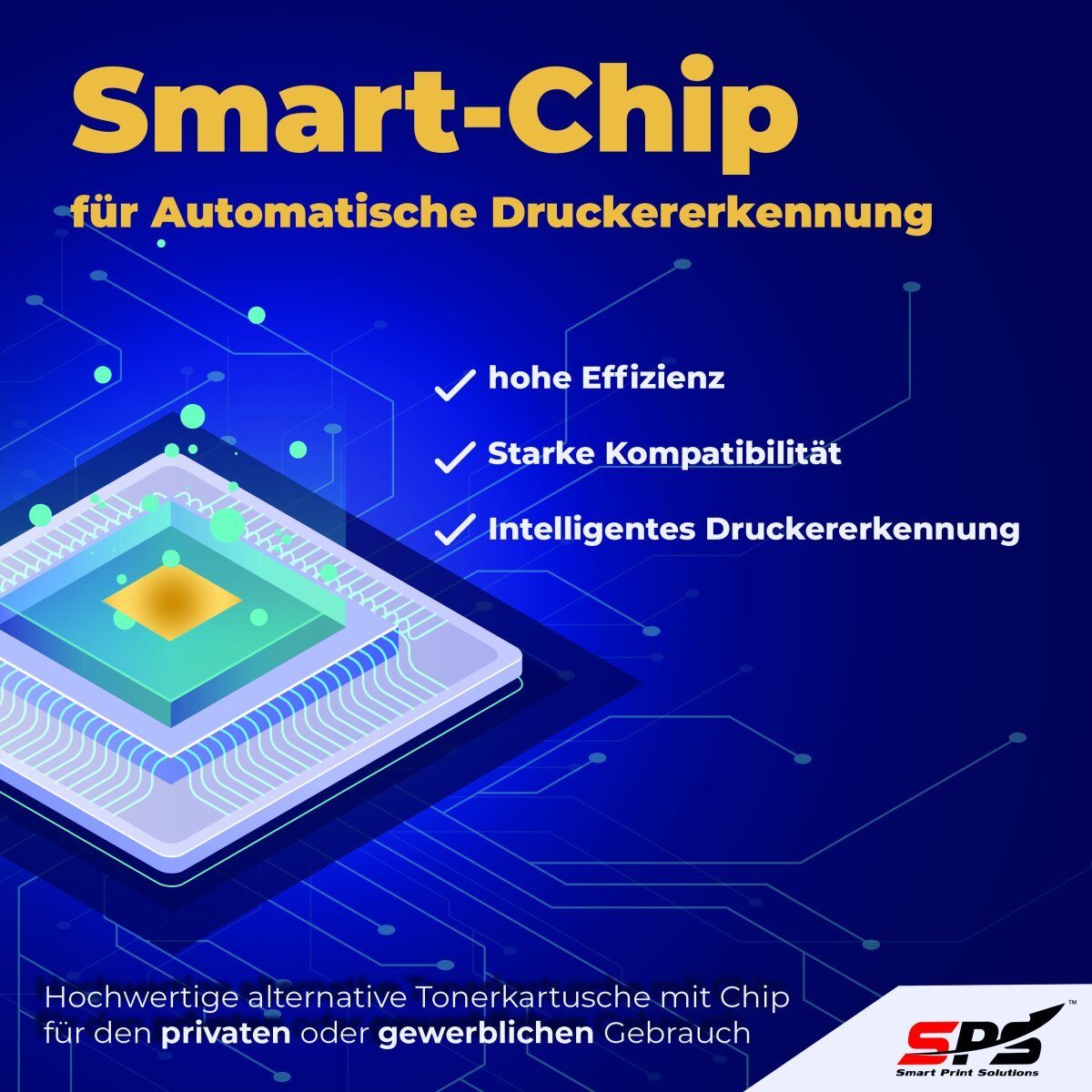 SPS Kompatibel für Epson EcoTank ET-2710 (C13T00P140/104) Tinten Schwarz Nachfülltinte (für Epson, 1er Pack, x)