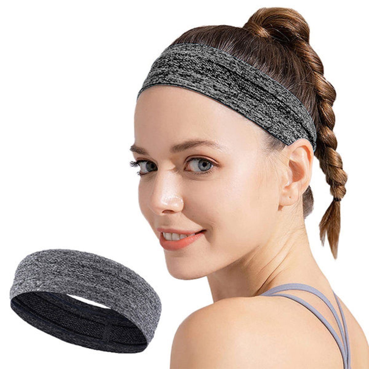 cofi1453 Stirnband Elastisches Stoffstirnband für Lauffitness günstig online kaufen