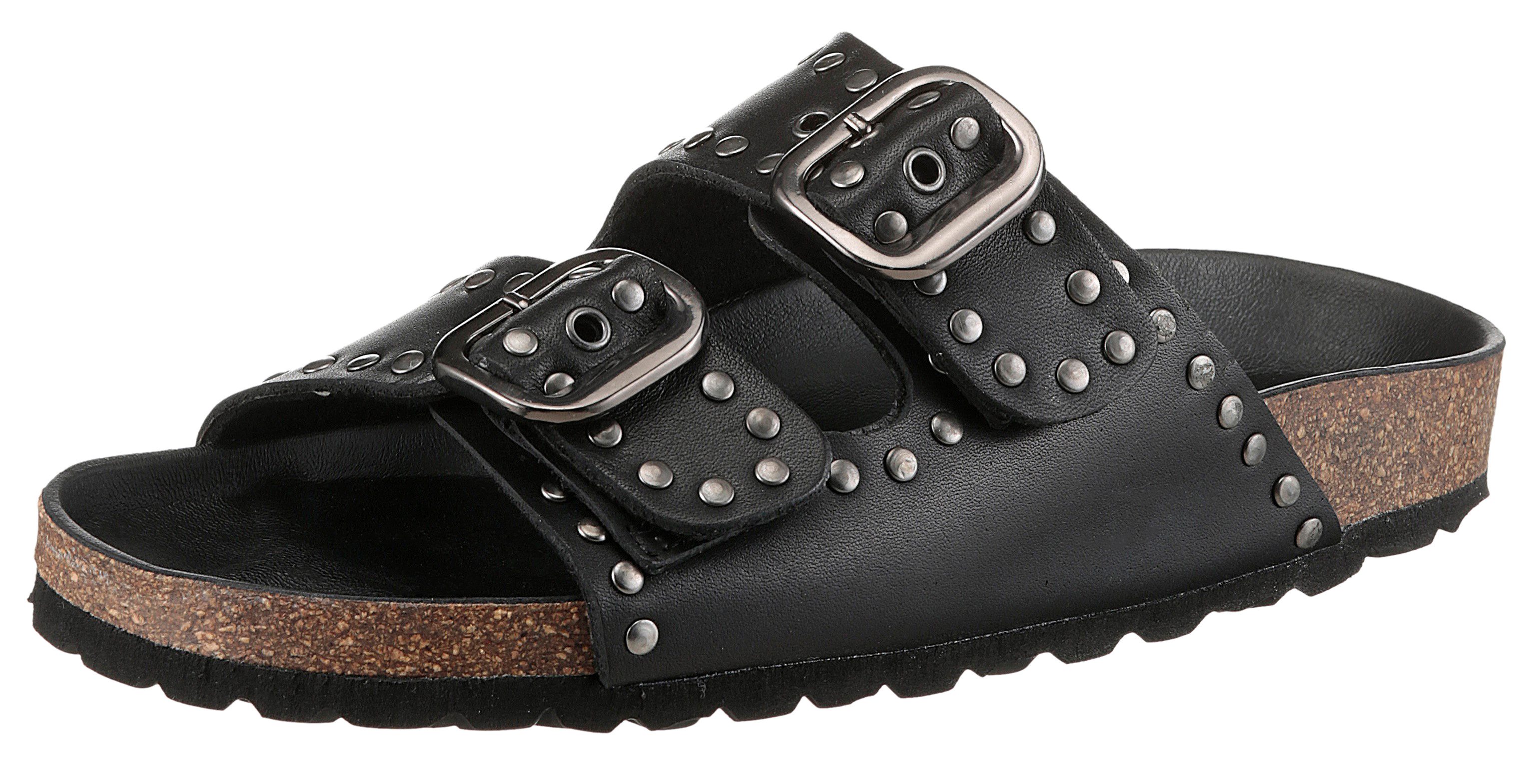 VERBENAS Randell Napa Tachas Pantolette, Sommerschuh, günstig online kaufen