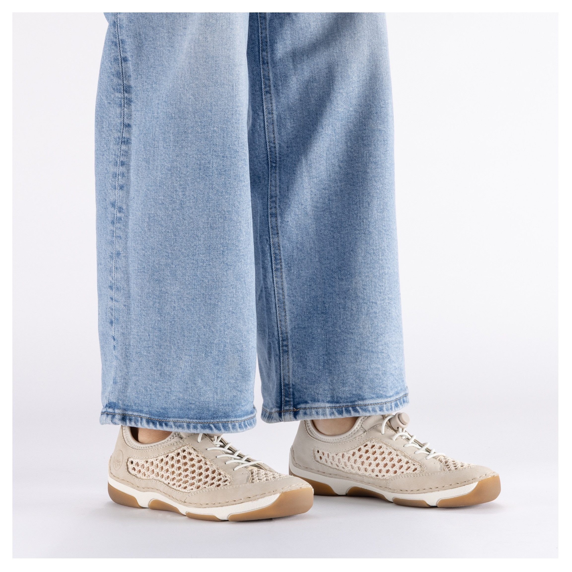 Rieker Slip-On Sneaker Slipper, Freizeitsneaker, Halbschuh mit Schnellversc günstig online kaufen