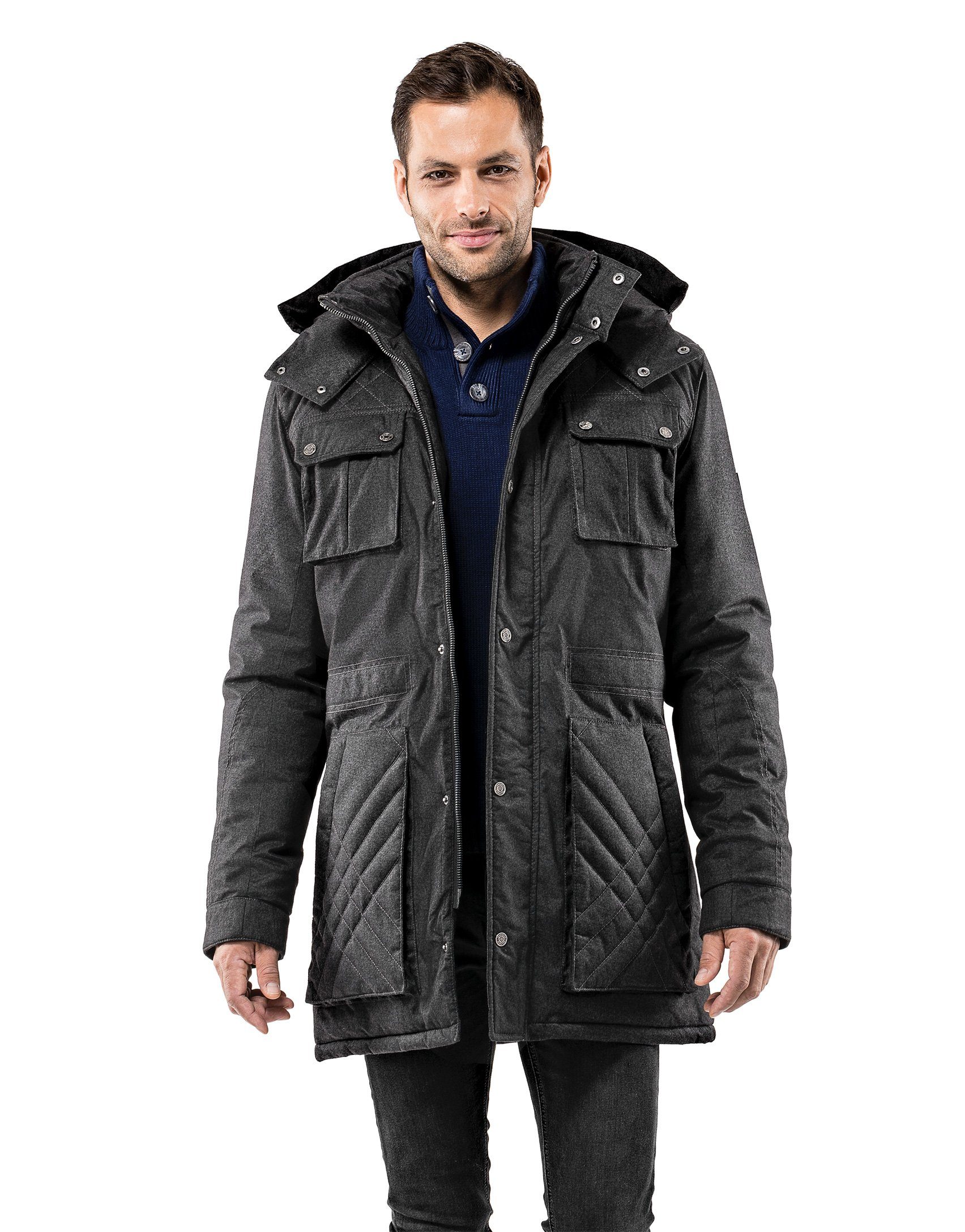 vincenzo boretti jacke winter herren vincenzo boretti jacke winter herren