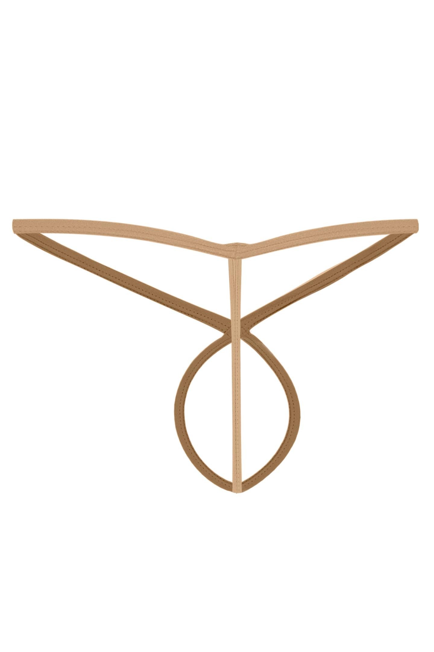 CUT4MEN String Herren-String in sand gold - S/M