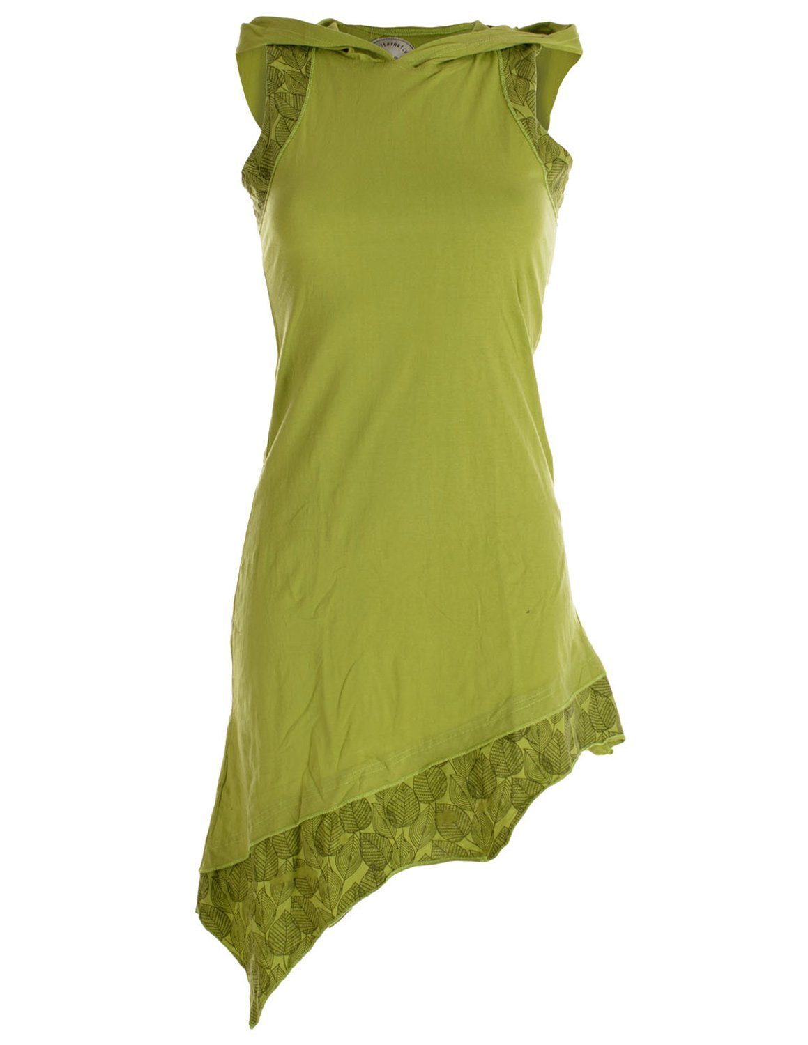 Vishes Sommerkleid Asymmetrisches Elfenkleid mit Zipfelkapuze günstig online kaufen