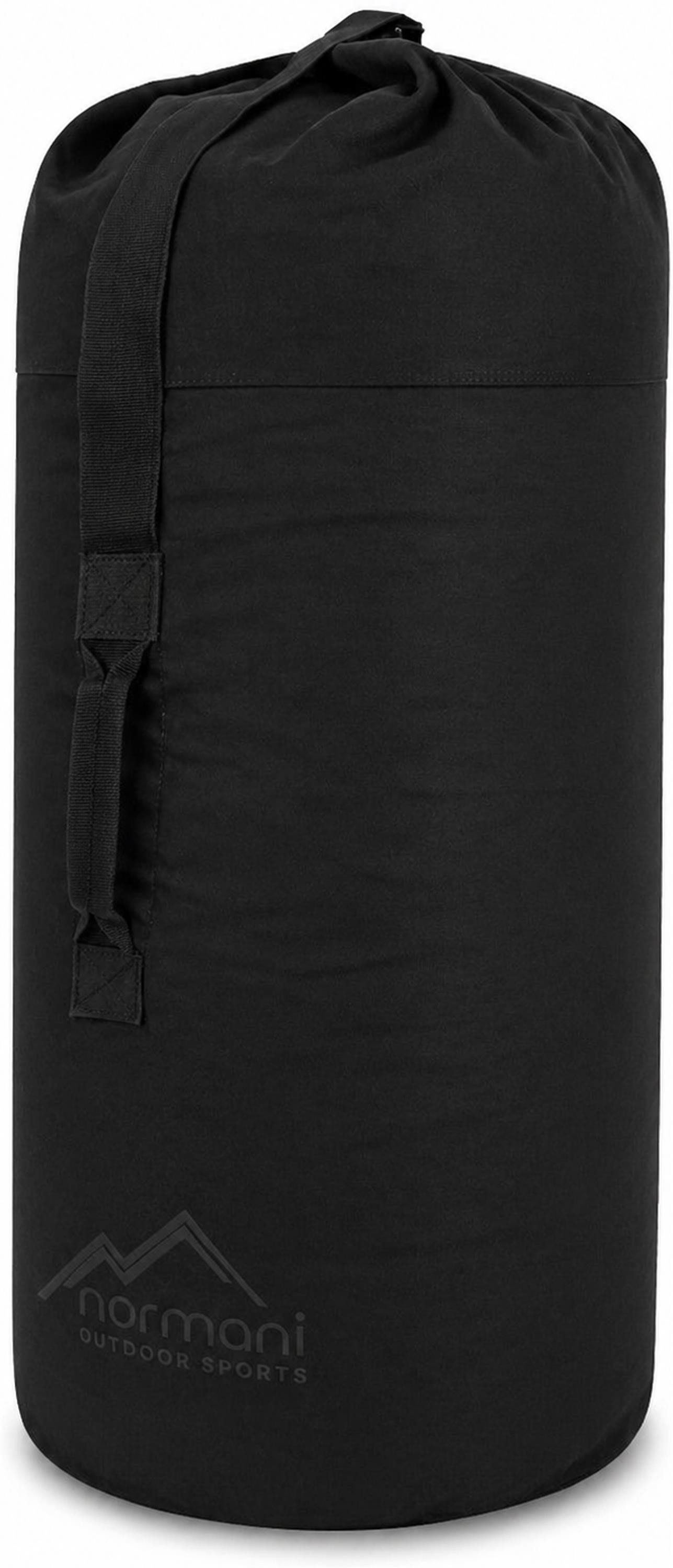 normani Packsack US Canvas-Seesack 100 l Classic Sea II, Duffle Bag US Seesack Canvas-Reisetasche Seemannssack Marinesack