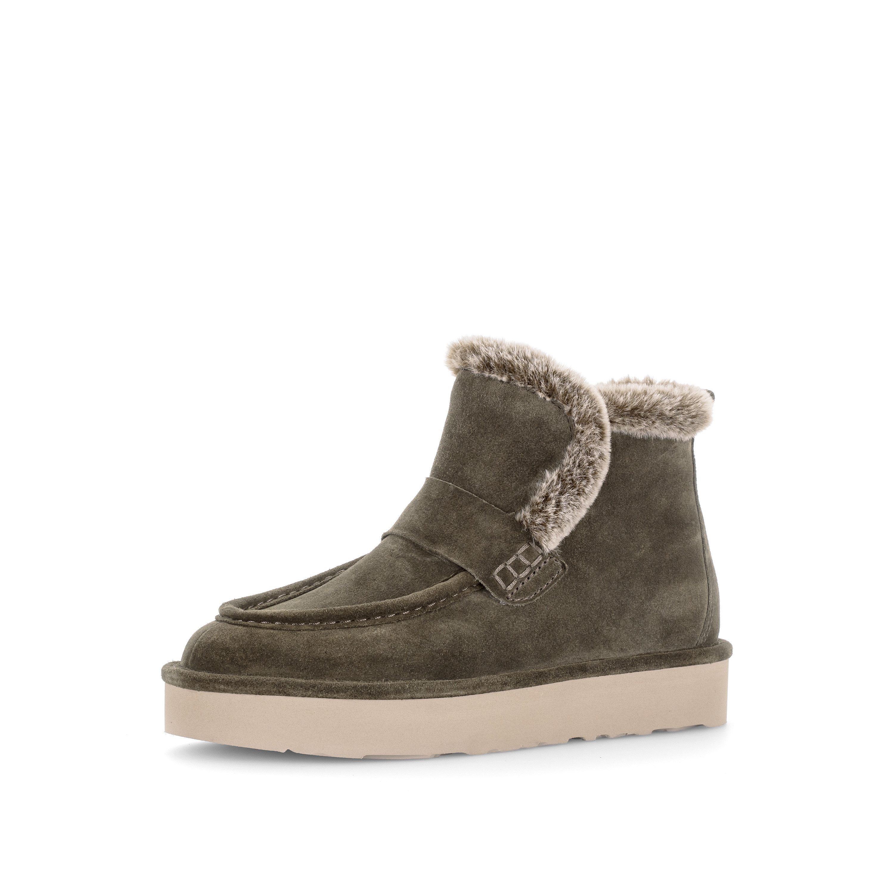 Gabor Winterboots Plateau, Stiefelette, in angesagter Loafer-Optik, Weite G (weit)