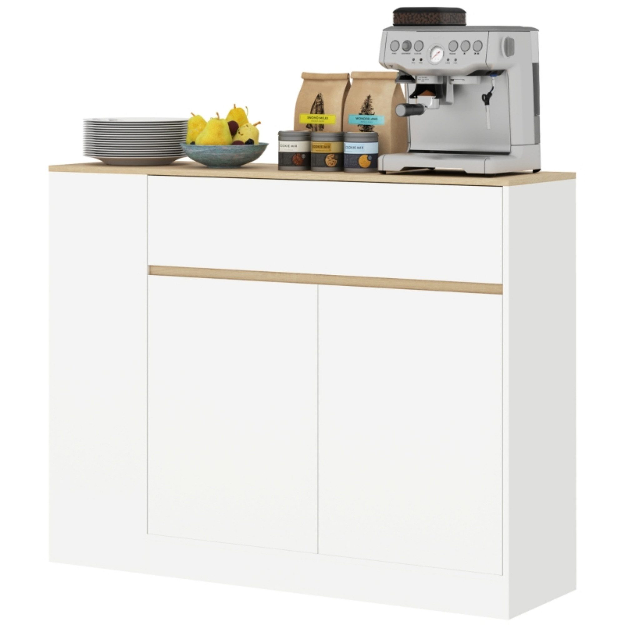 autolock Sideboard Beistellschrank Küchenschrank mit verstellbare günstig online kaufen