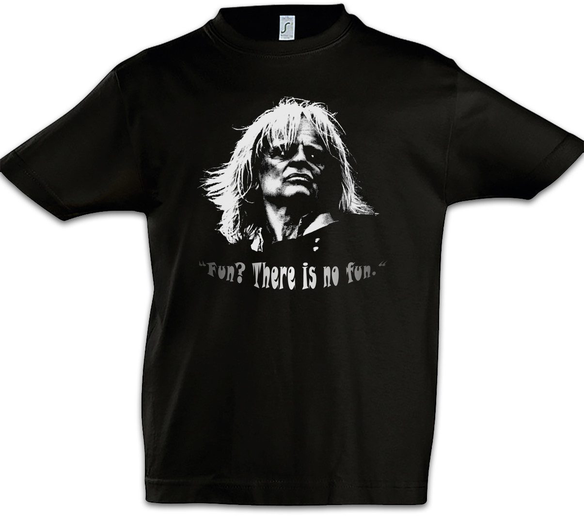 Print-Shirt Fun There Is No Fun Kinder T-Shirt Klaus Nosferatu Kinski Kult Retro