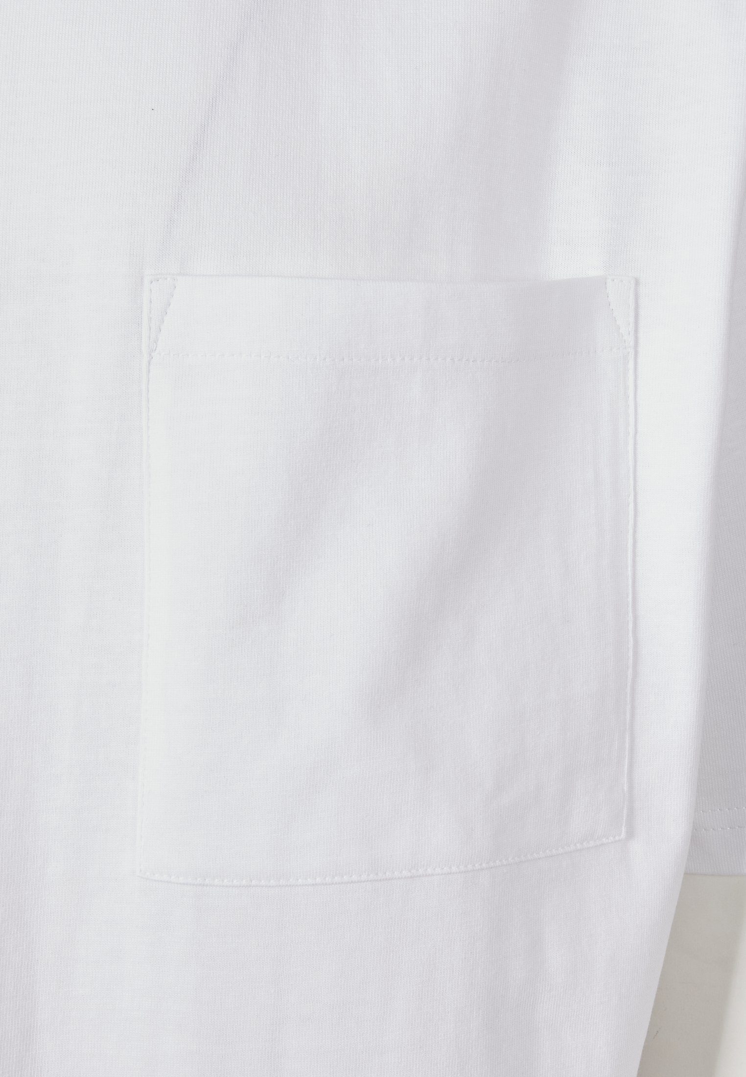 T-Shirt CLASSICS (1-tlg) URBAN white Heavy Männer Boxy Tee Pocket