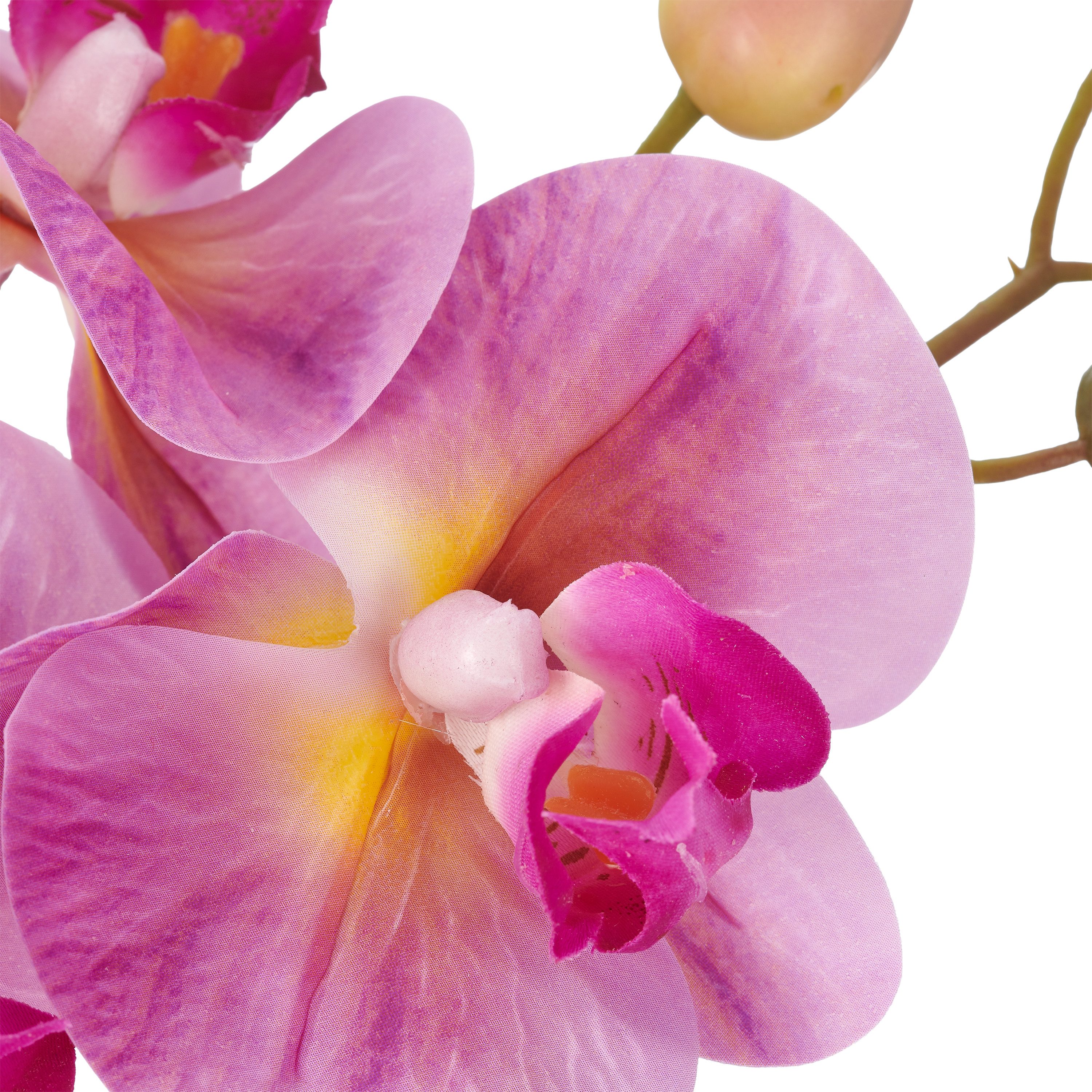 Kunstorchidee Phalaenopsis, Creativ green, Höhe 46 cm, mit Real-Touch-Blüten