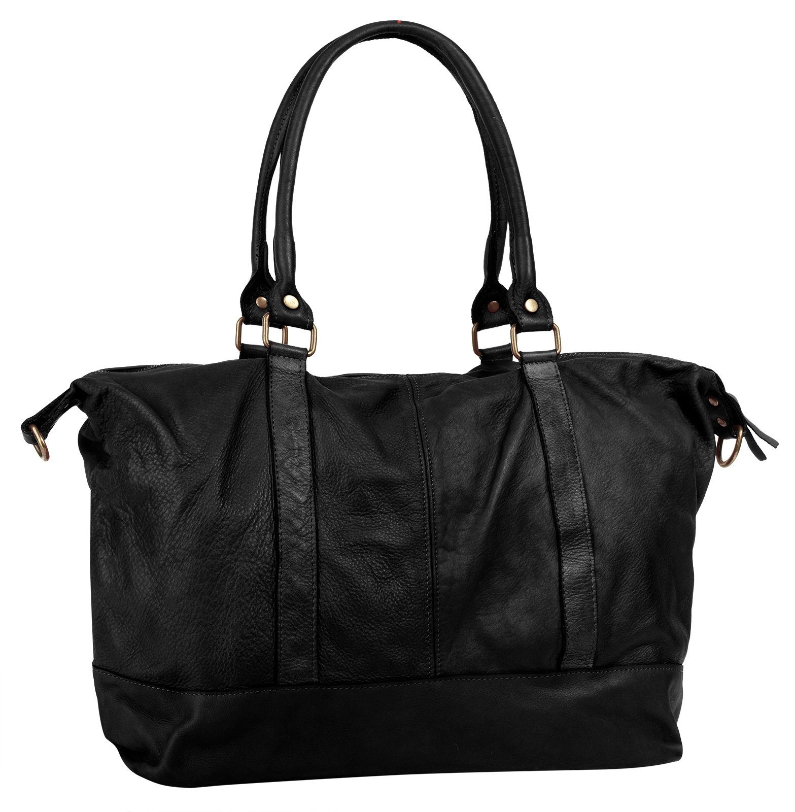 Samantha Look Reisetasche, echt Leder, Made in Italy günstig online kaufen