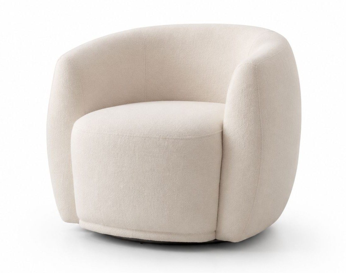 Xlmoebel Cocktailsessel Sessel Beige Stil Modern Beige kompakt komfortabel praktisch (1-St., 1-tlg)