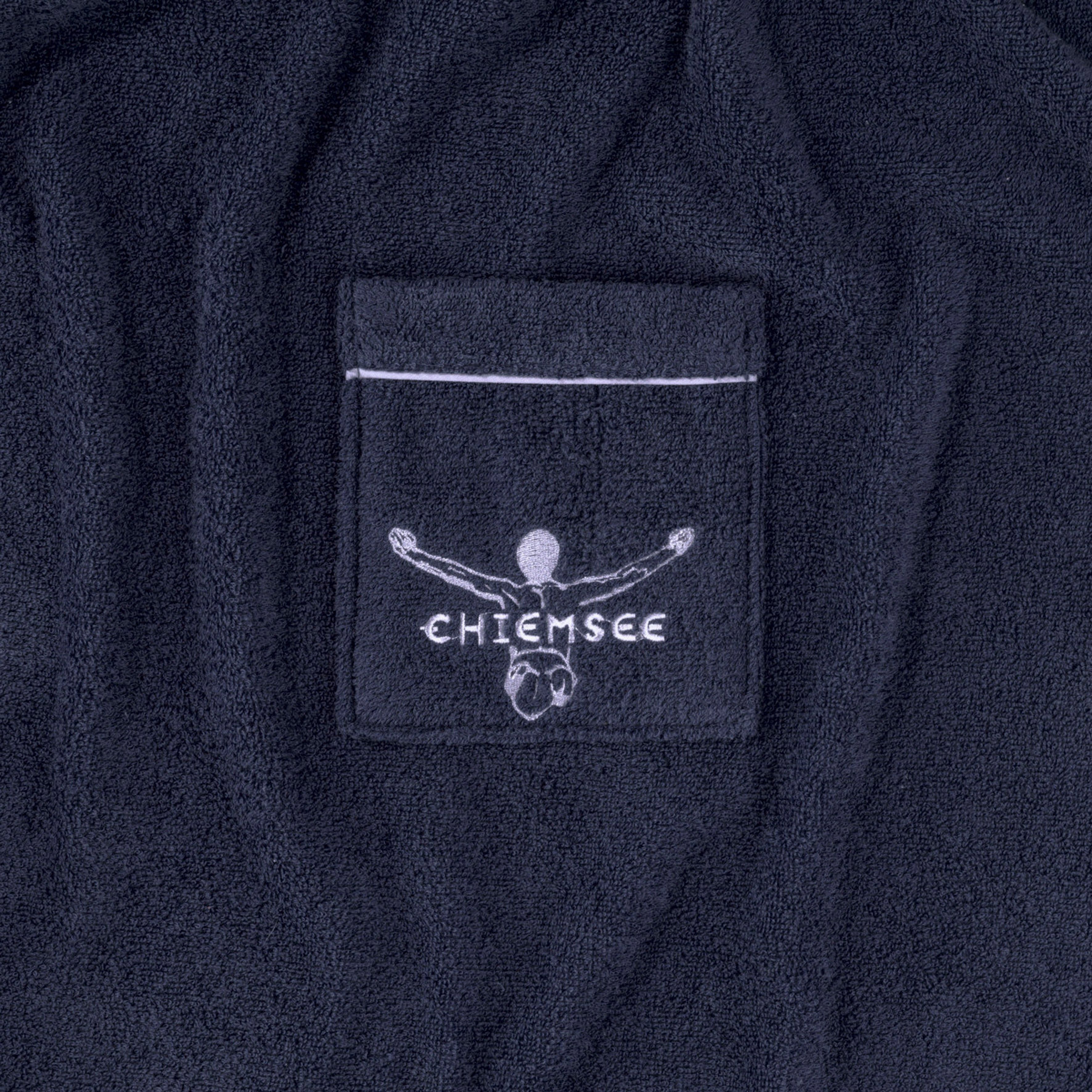Knöpfe, Baumwolle, Tasche der Logostickerei Damen Kurzform, auf Chiemsee Saunakilt Chiemsee marine Kilt Venice,