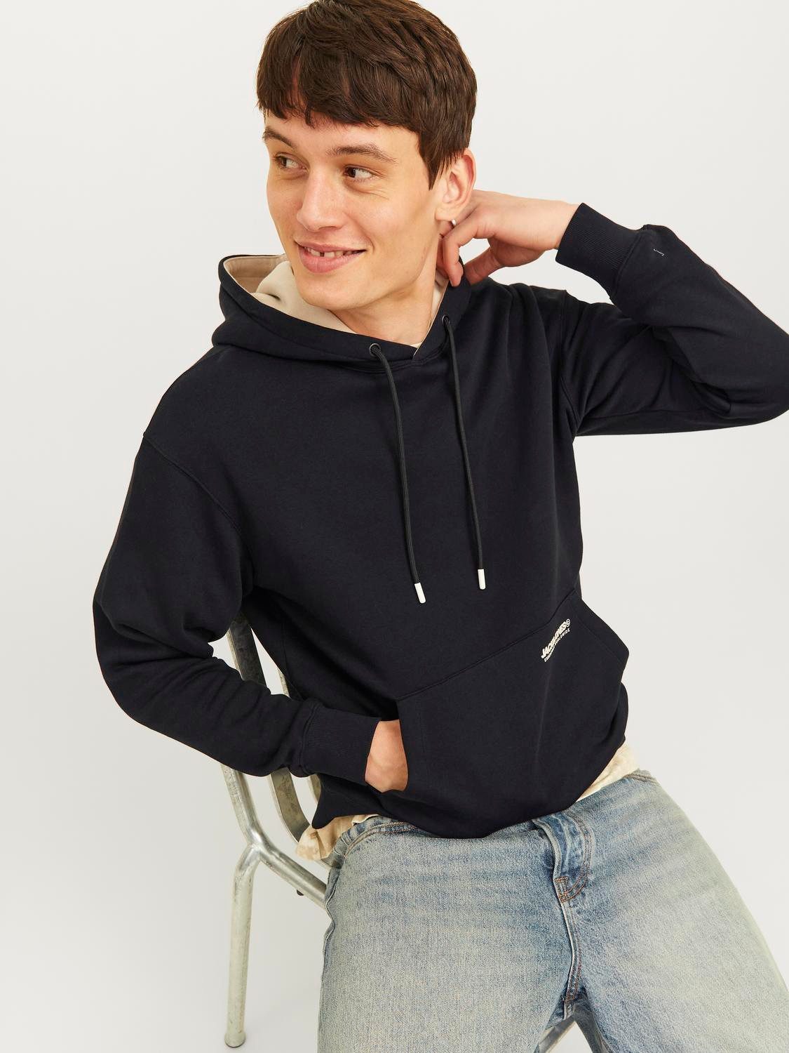Jack & Jones Kapuzensweatshirt JJELEGACY SWEAT günstig online kaufen