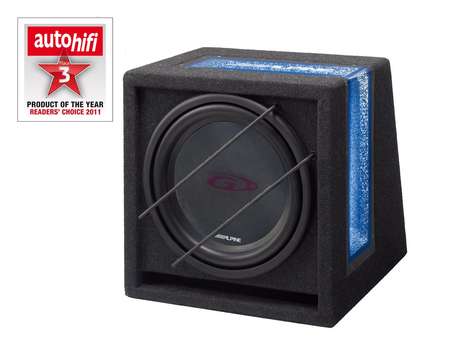 ALPINE Alpine SBG-844BR Auto-Subwoofer