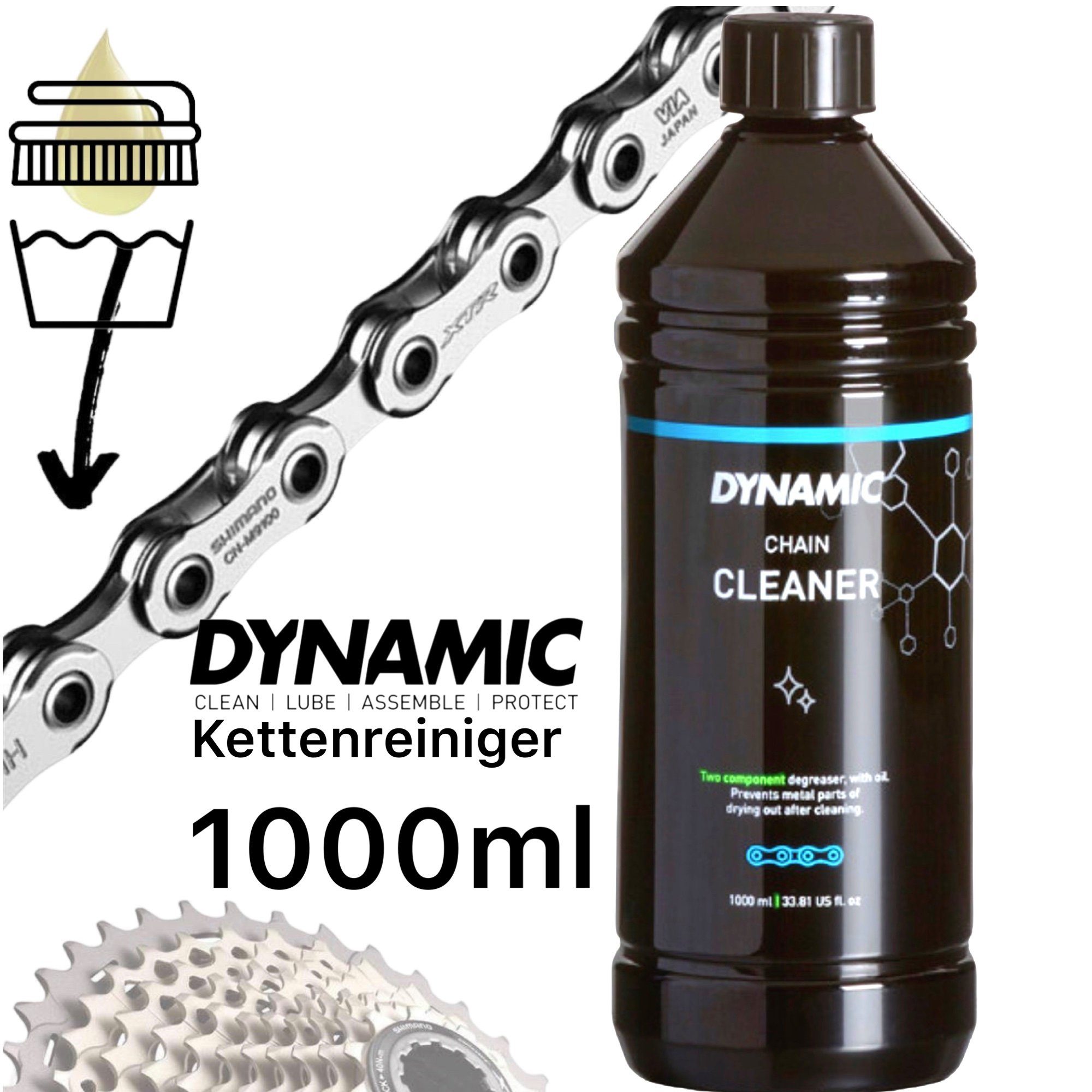 dynamic Fahrrad-Montageständer Dynamic Chain Cleaner Fahrrad MTB Ebike Kett günstig online kaufen