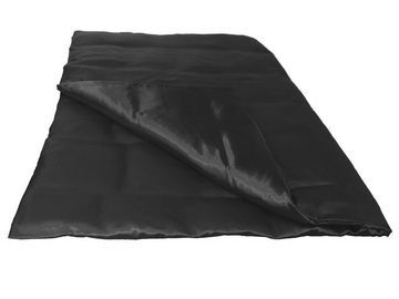 Bettbezug Glanz Satin, beties (1 St), Bettbezug ca. 135x200cm Bettwäsche Glatt (schwarz)