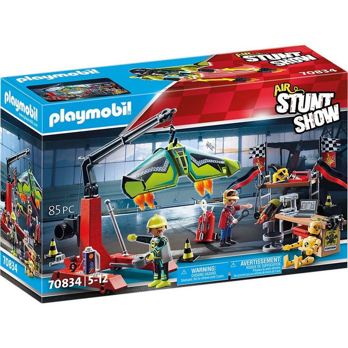 Playmobil® Spielfigur PLAYMOBIL® 70834 Air Stuntshow Servicestation