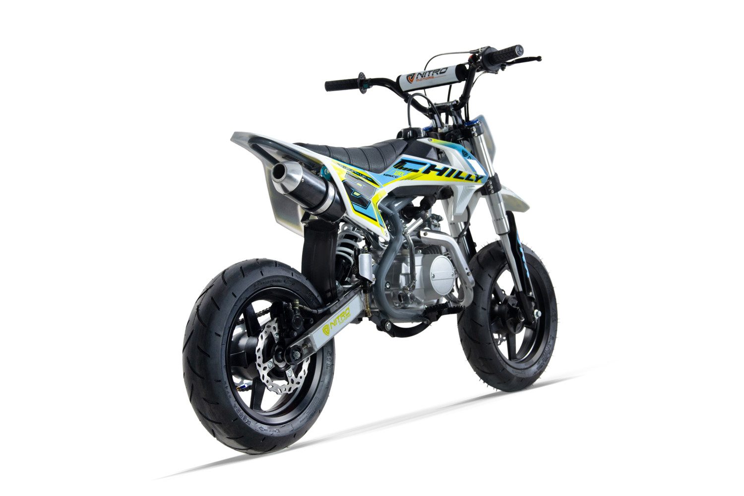 Smarty Dirt-Bike 125cc Dirtbike CHILLY UX URX 12/12 Kick und E-Start