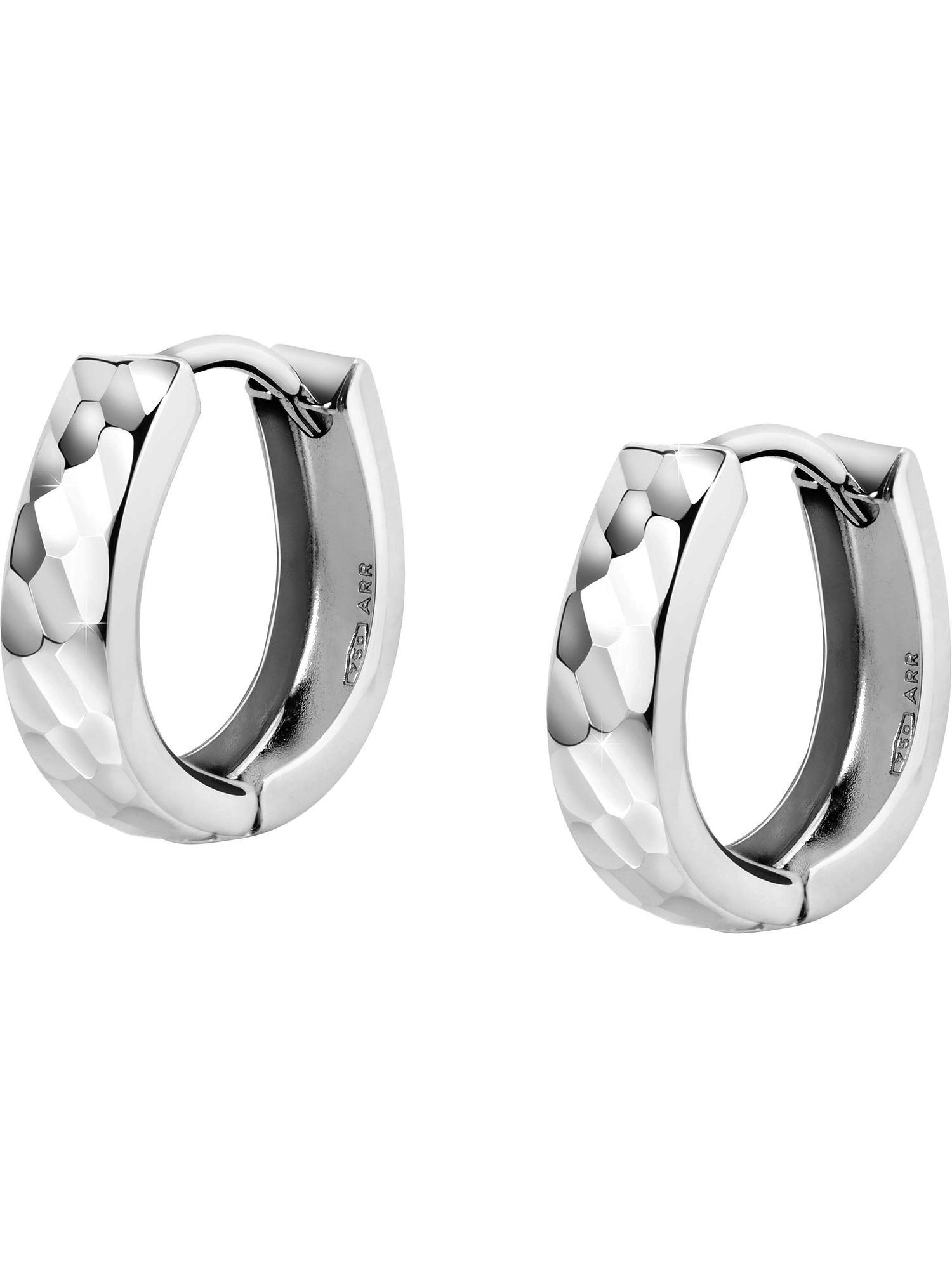 CHRIST Paar Creolen CHRIST Damen-Creolen 585er Weißgold (Paar) günstig online kaufen