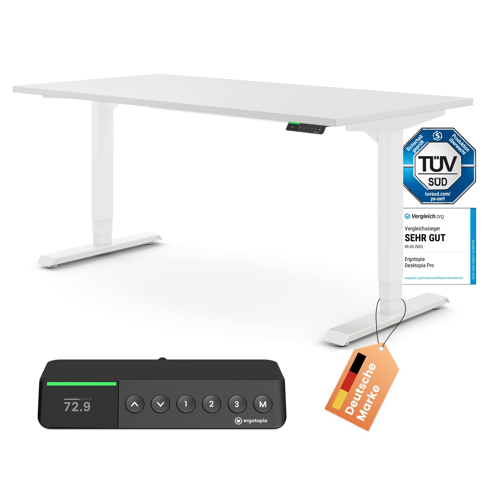 Ergotopia Schreibtisch Desktopia Pro X elektrisch günstig online kaufen