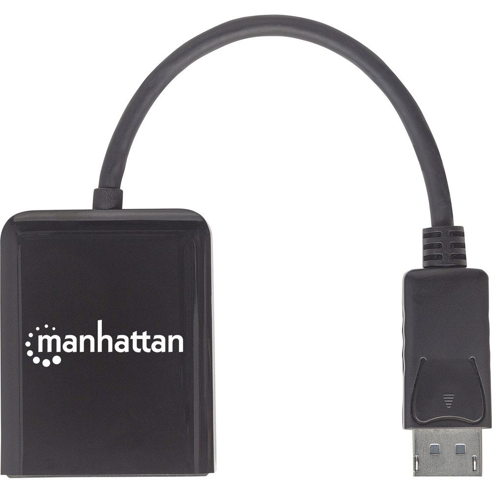 MANHATTAN Manhattan 207768 2 Port DisplayPort-Splitter 3810 x 2160 Pixel Netzwerk-Adapter