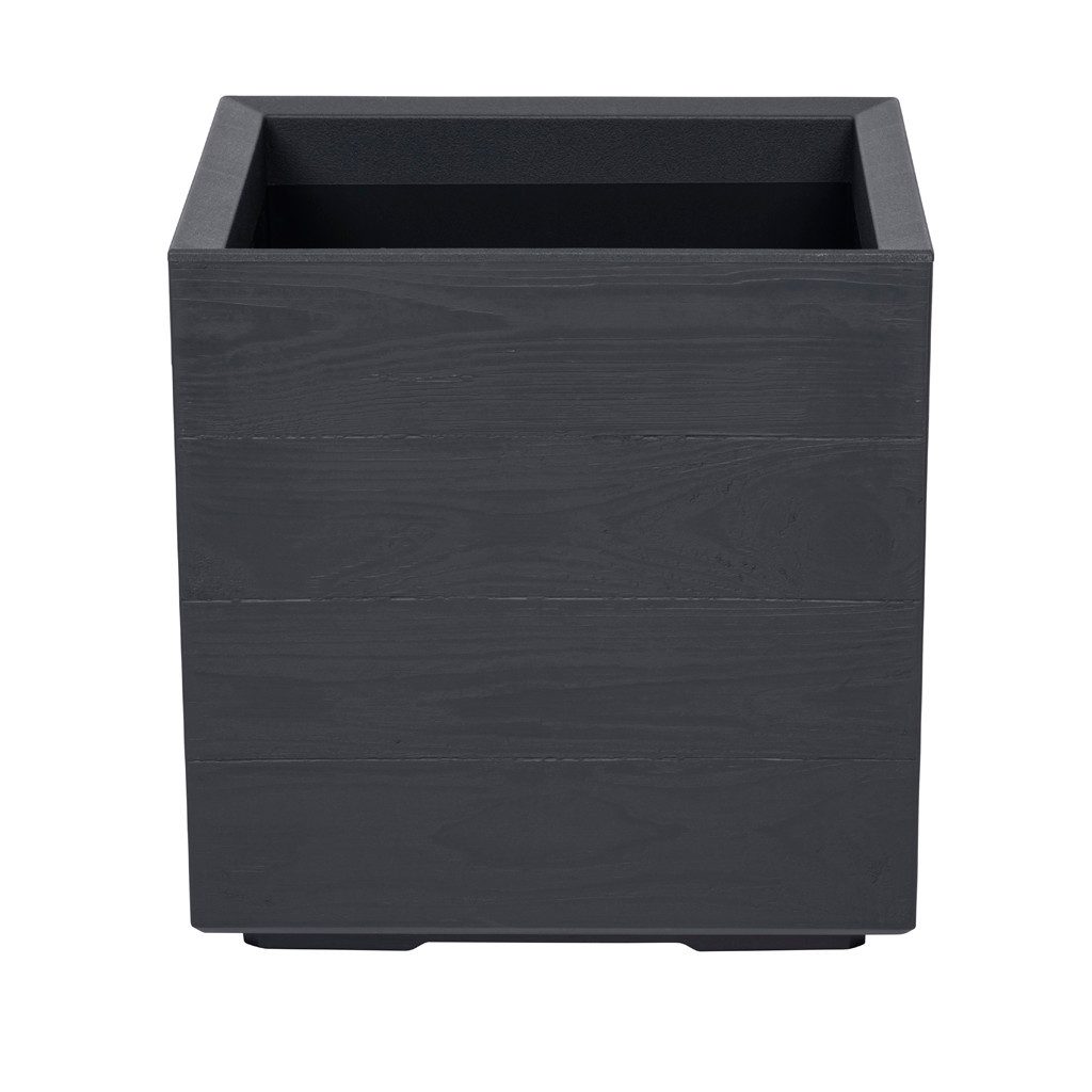 Kreher Pflanzkübel 'Eco Wood' in Anthrazit günstig online kaufen