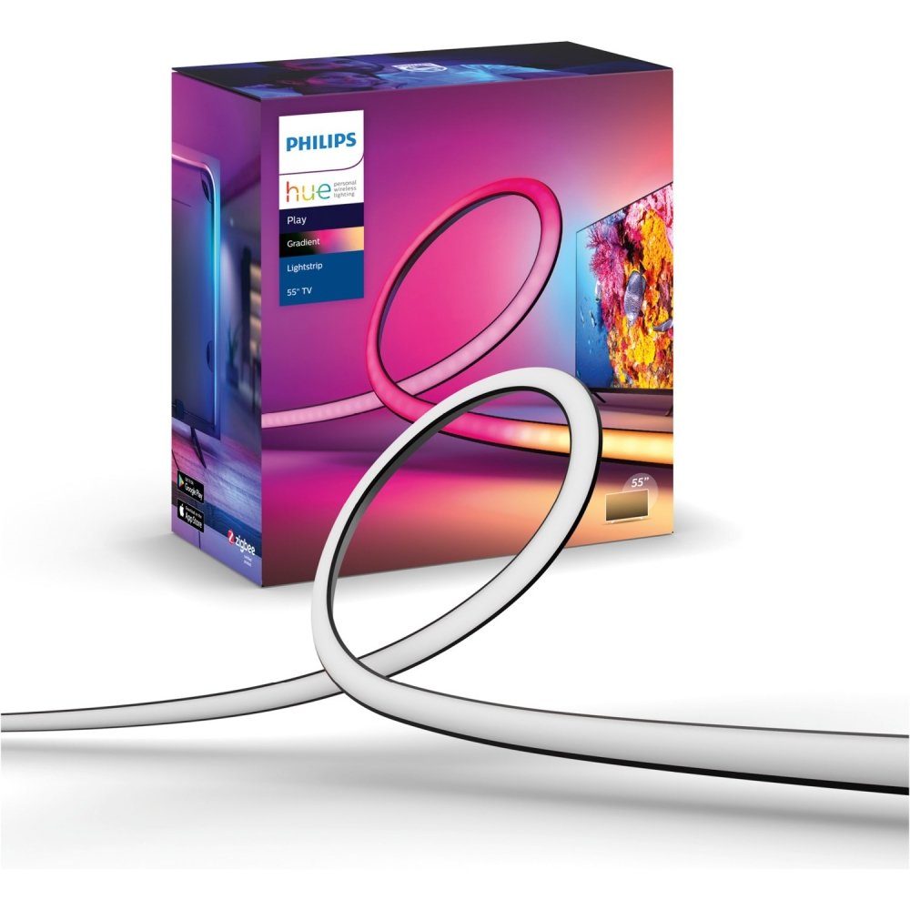 Philips Hue LED Stripe Play Gradient Lightstrip 55 Zoll TV- LED-Streifen - günstig online kaufen
