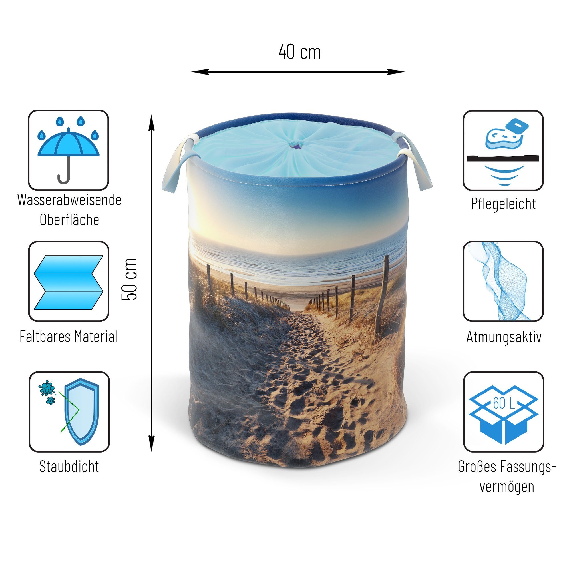 Sanilo Wäschekorb mit Motiv, viele schöne Wäschesammler zur Auswahl, Wäsche günstig online kaufen