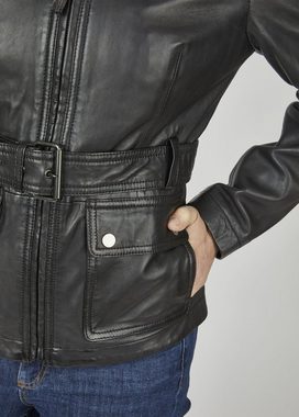 7eleven Lederjacke Kate mit Ziersteppungen