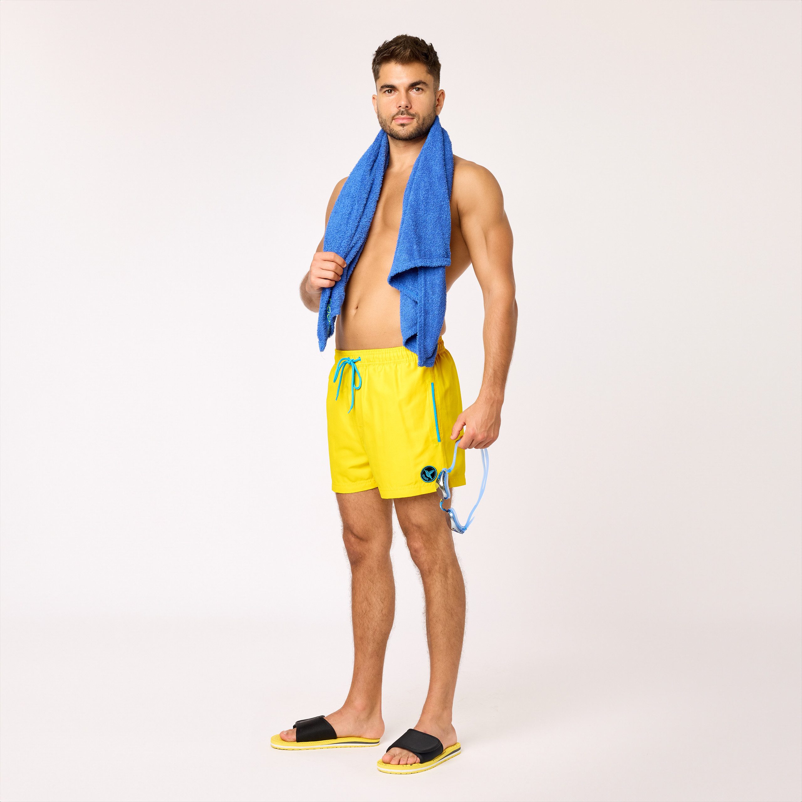 Ladeheid Badeshorts Herren Badehose Boardshorts Beachshorts Schwimmhose LA40-199 – Bild 4 von 5