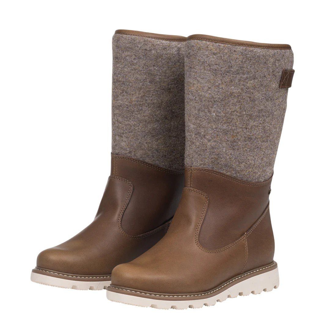 Pokka GTX (Terracare Leder, wasserdicht, extrem warm) Oak braun Damen Winterstiefel