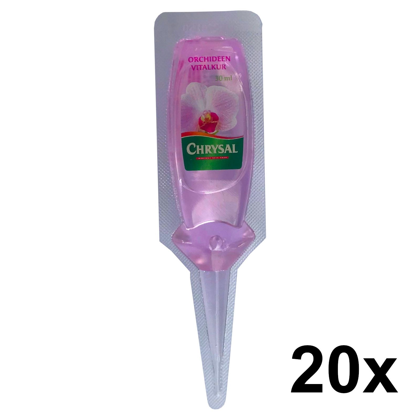 Chrysal Pflanzendünger Orchideen Vitalkur - 20x 30 ml