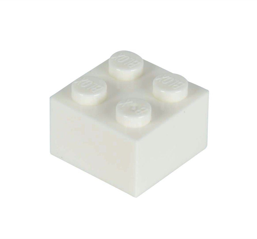 SIMBA Simba Konstruktionsspielzeug Blox 100 Teile 4er weiß 104114113 Spielbausteine
