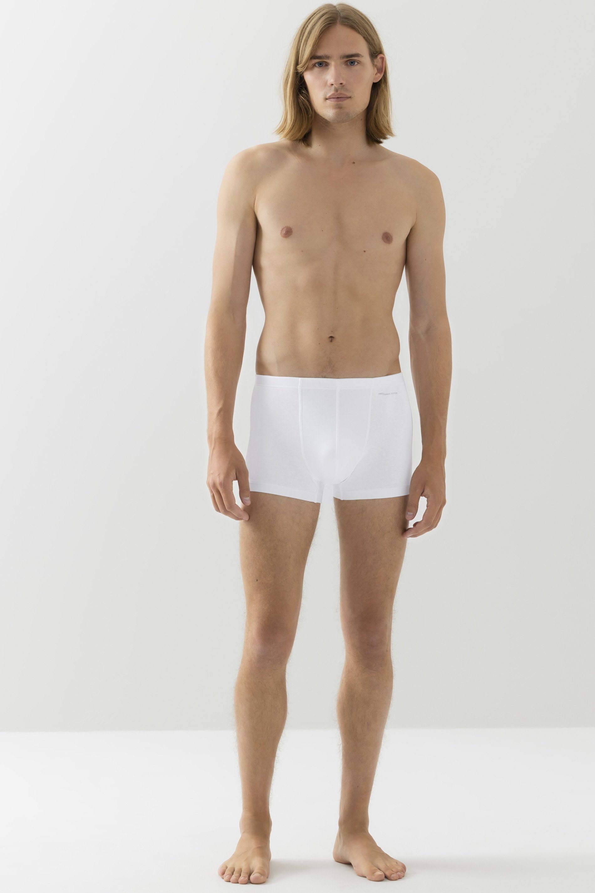 nahtlos Weiss Cotton uni Serie Casual Mey (1-St) Boxershorts