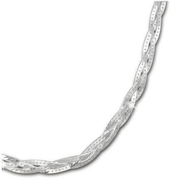 SilberDream Silberkette SilberDream Halskette silber Damen Echt, Halsketten ca. 45cm, 925 Sterling Silber, Farbe: silber, Made-In Germa