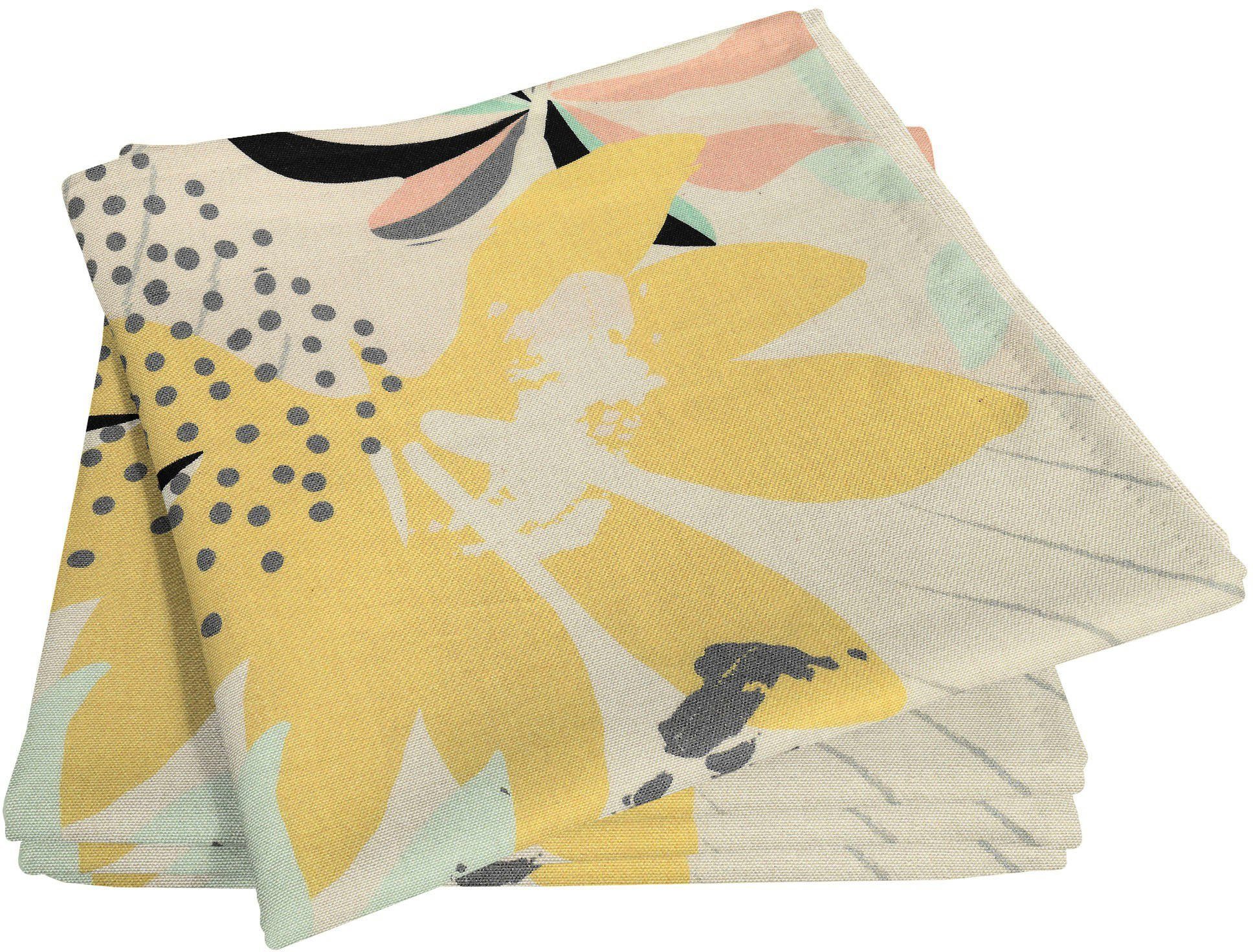 Adam Platzset Tischset Jungle, (9-St), Made in Germany, für 4 Personen