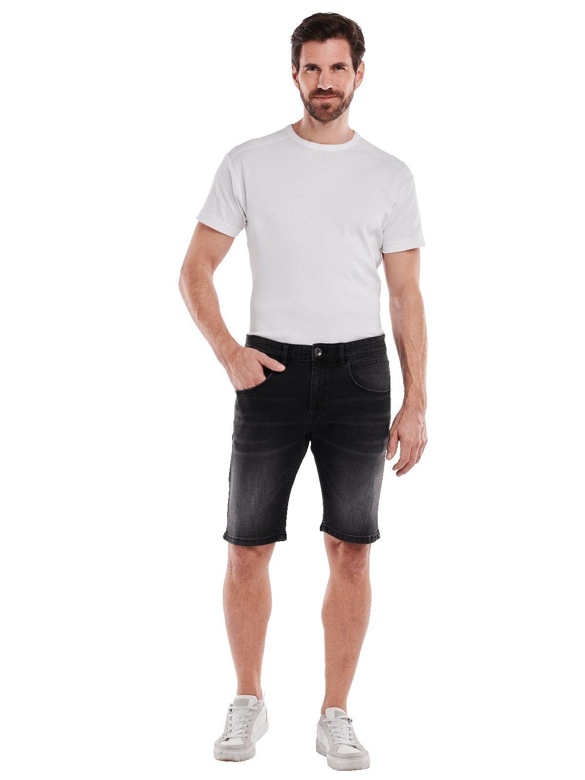Engbers Jeansbermudas Herren Bermuda regular, Schwarz
