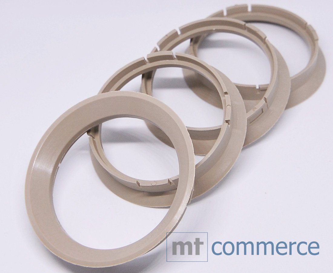 x Made Reifenstift beige 64,0 Germany, RKC Maße: 4X Felgen mm Ringe 57,1 in Zentrierringe