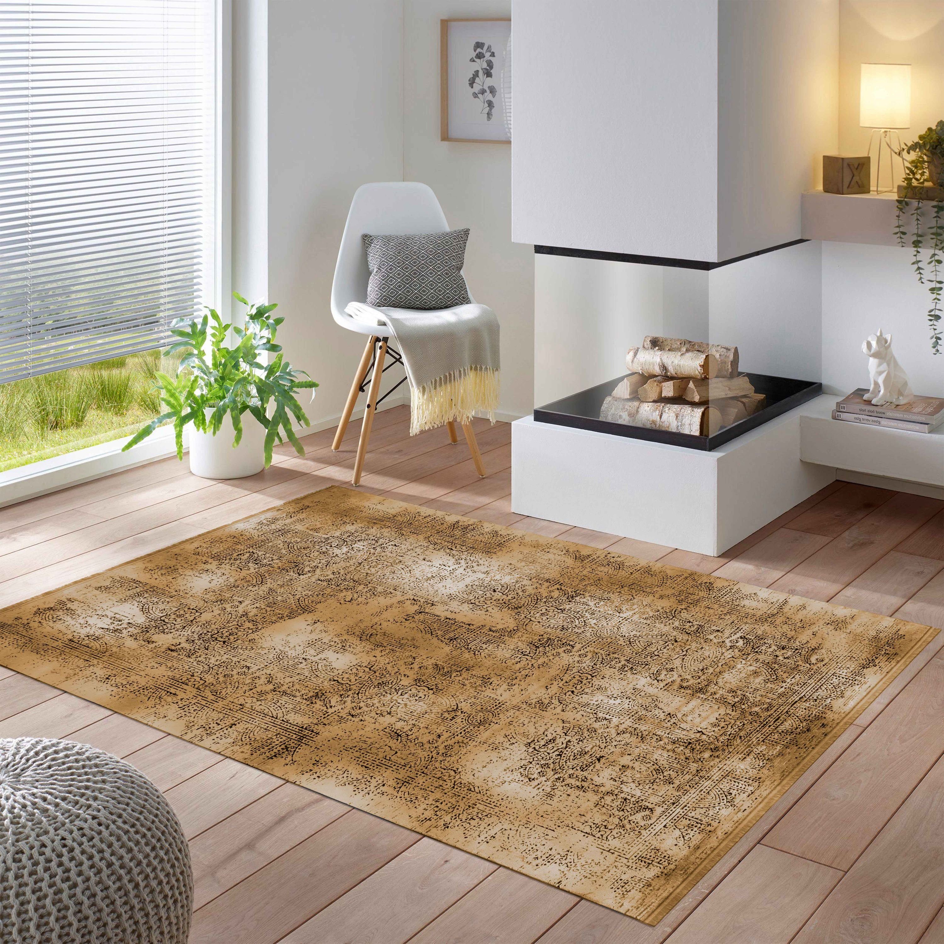 SIMPEX24 Teppich Vintage Design, Läufer, Höhe: günstig online kaufen