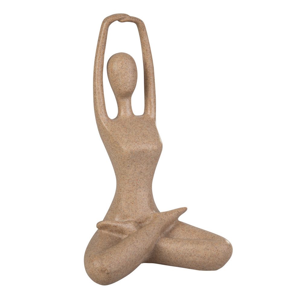 MICA Dekofigur Yogafigur sitzend - braun günstig online kaufen