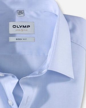 OLYMP Businesshemd Level five body fit Comfort Stretch