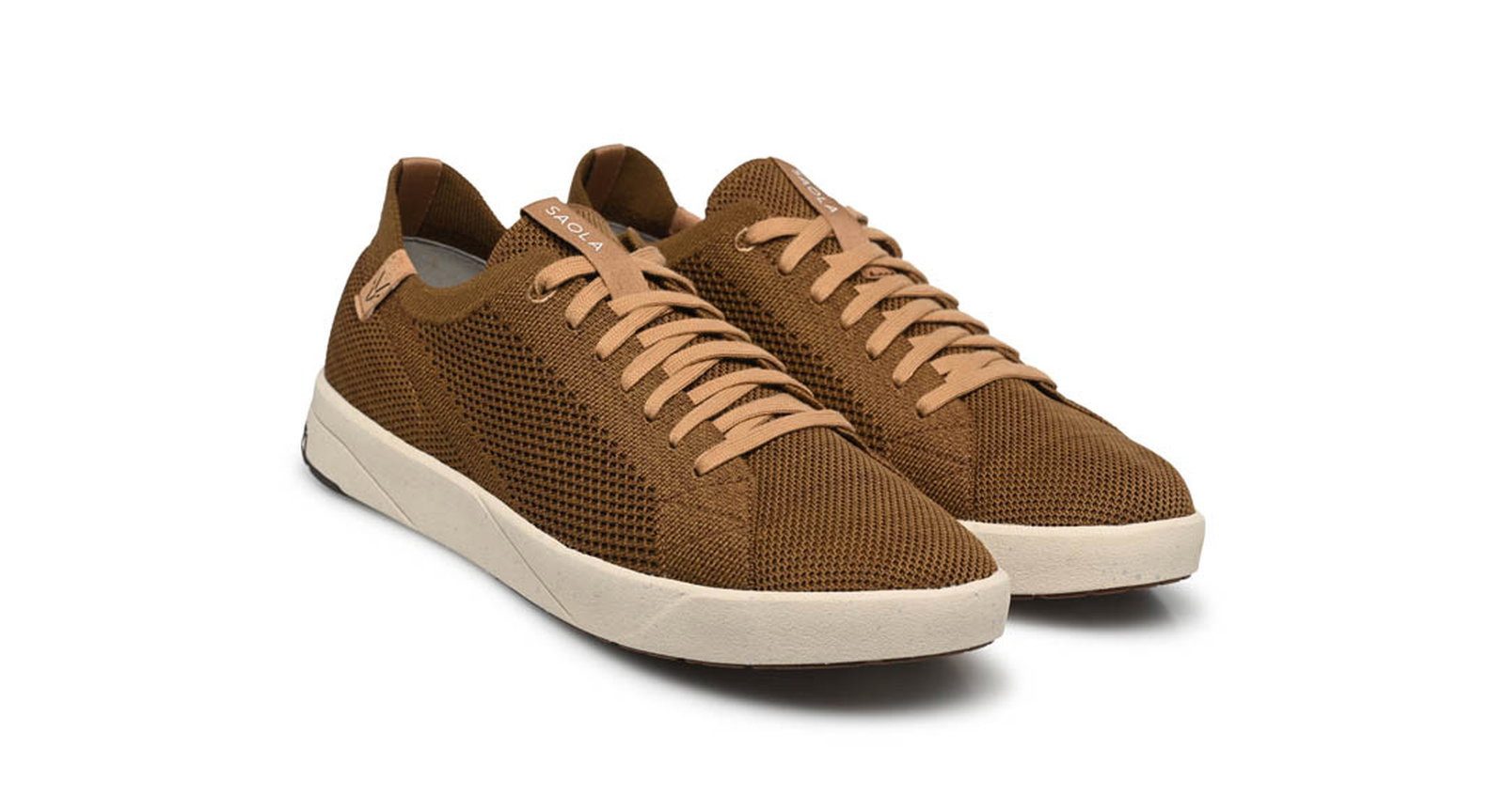 SAOLA Cannon Knit 2.0 chocolate/braun Herren Sneaker