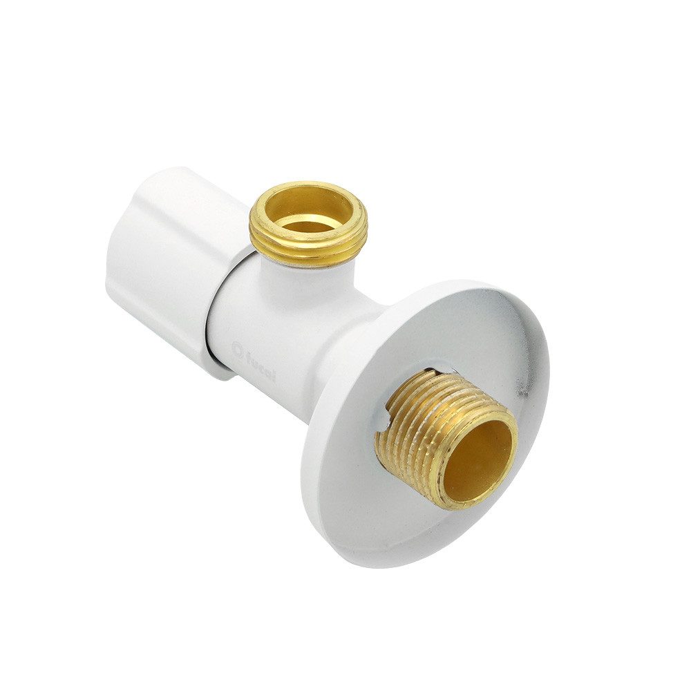Thumbnail - TUCAI Eckventil Eckventil Tucai TMM C850 Premium AG/AG 1/2"-1/2" weiss matt