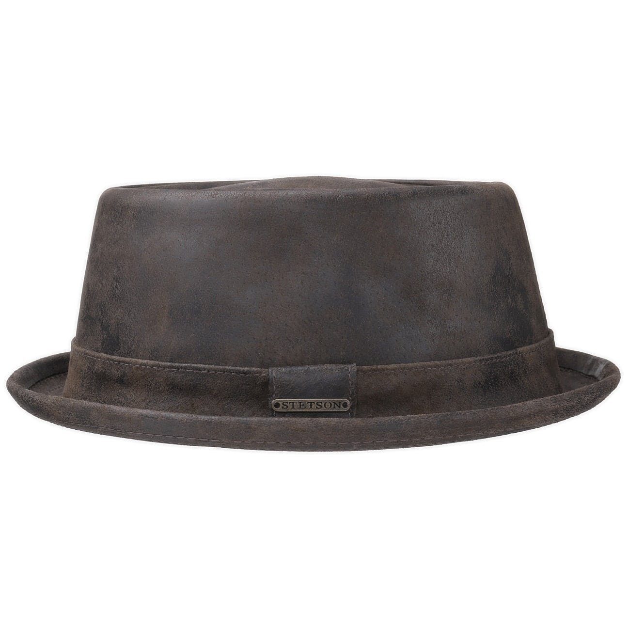 Stetson Fedora (1-St) Lederhut mit Futter