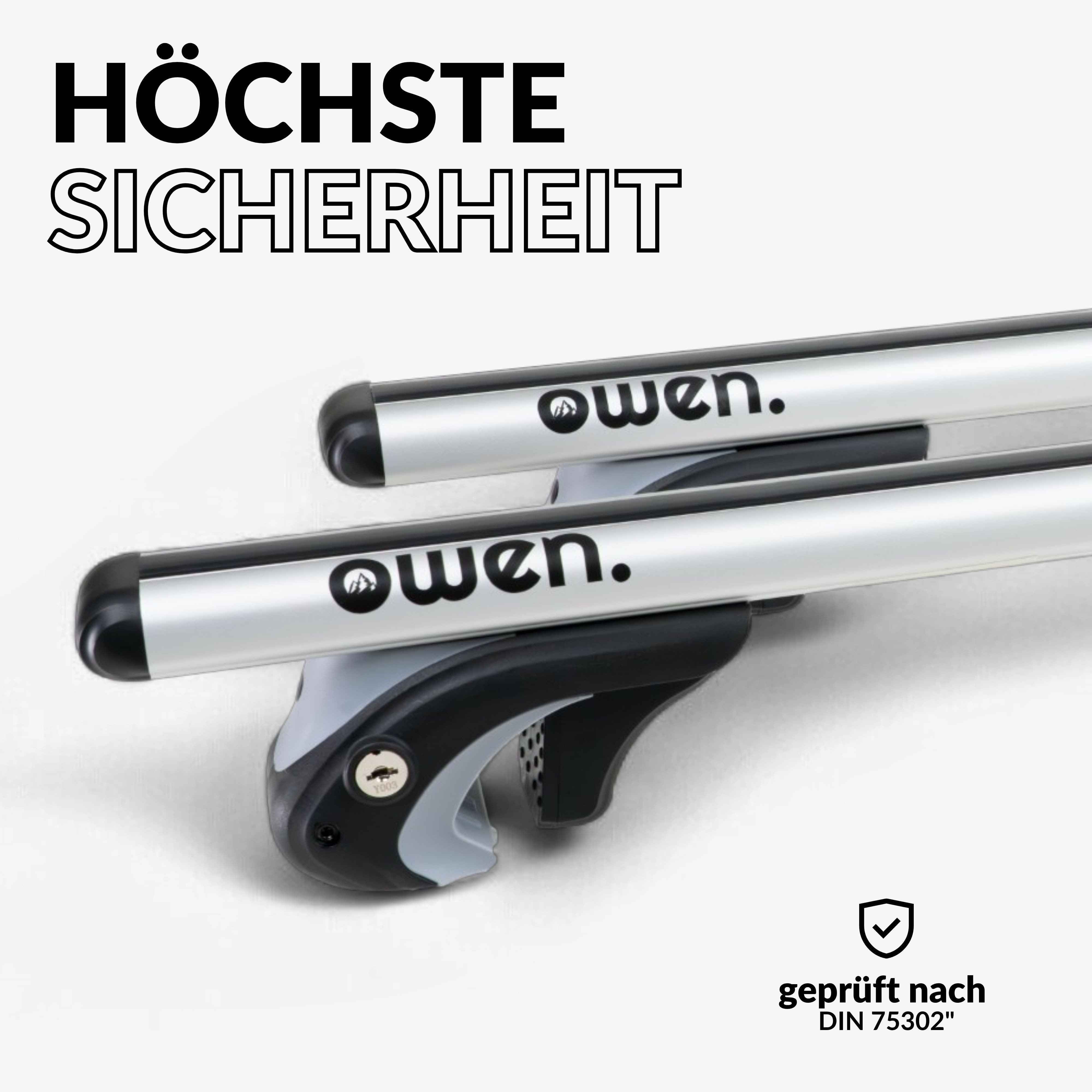 OWEN Dachträger Owen 5.0 für offene Reling