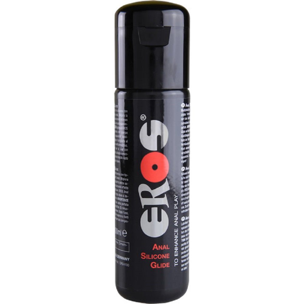 Eros Analgleitgel Anal Silicone Glide, Flasche mit 100ml, Silikon-Gleitgel mit dickerer Konsistenz