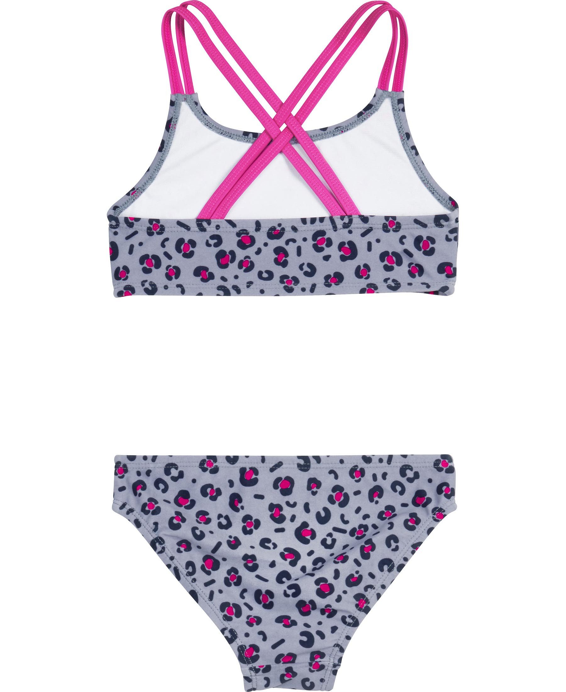 Playshoes Badeanzug Playshoes UV-Schutz Bikini Leo-Print
