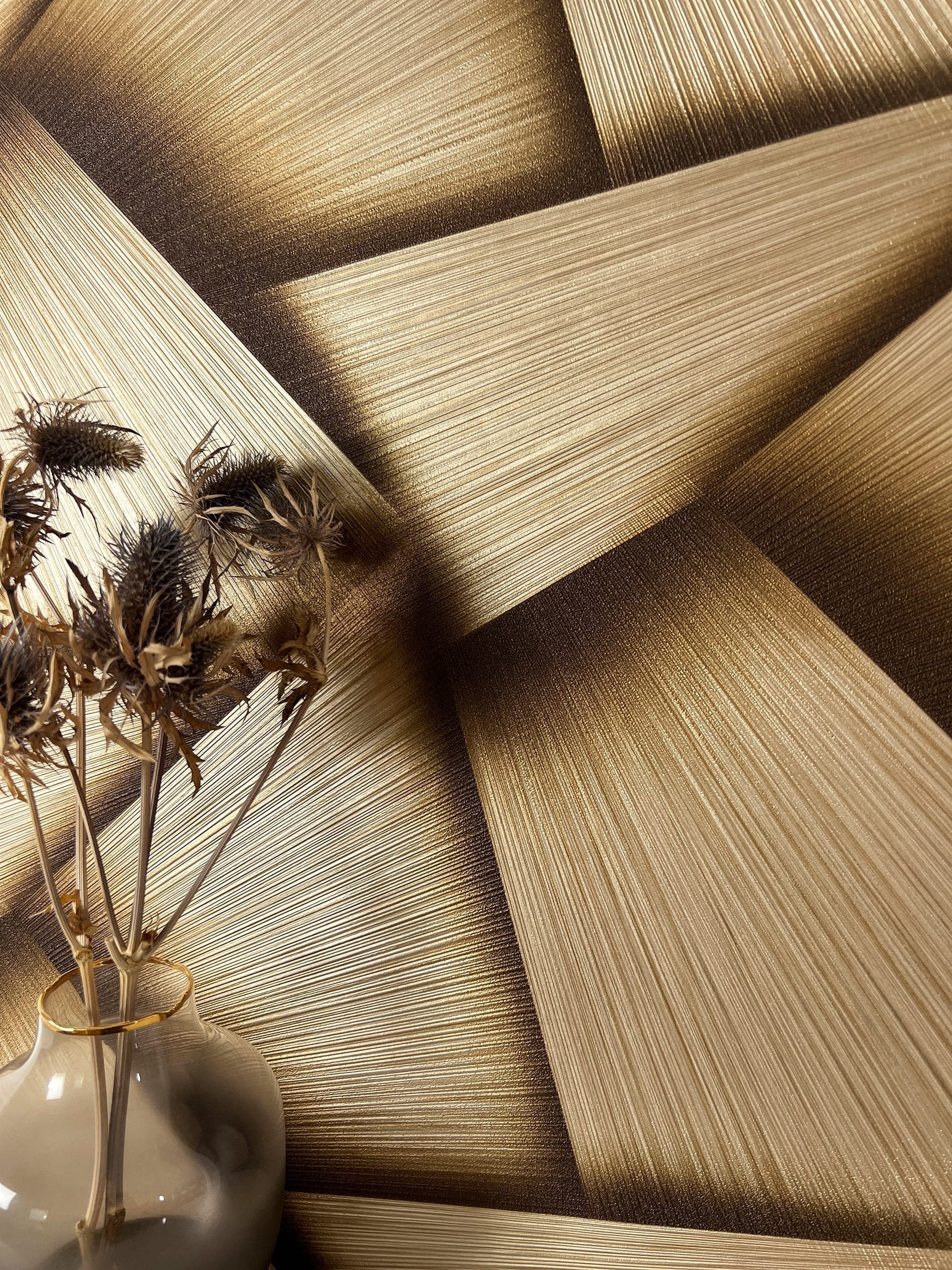 Newroom Vliestapete, strukturiert, Mustertapete, Retro günstig online kaufen