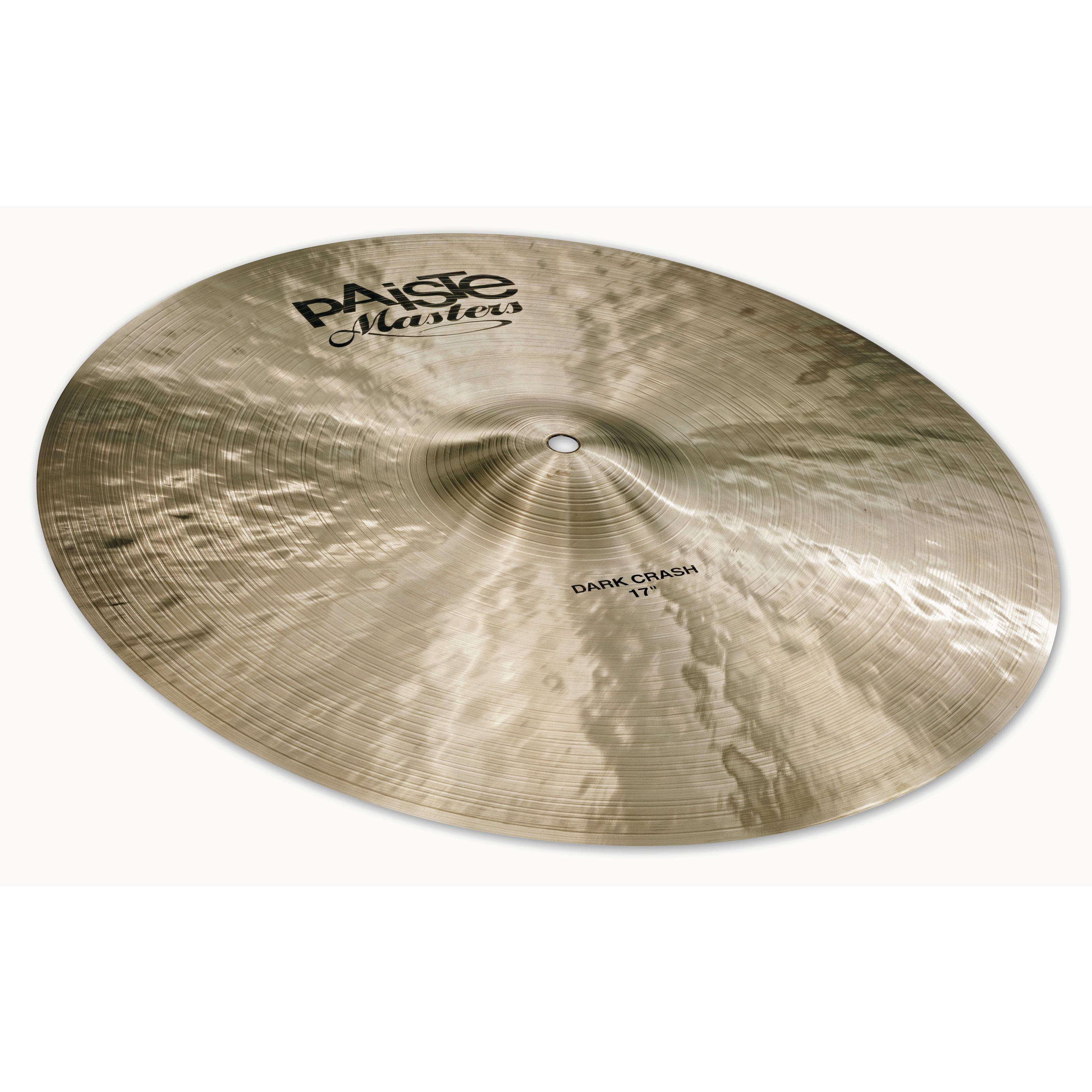Paiste Becken,Masters Dark Crash 17", Cymbals, Crash Becken, Masters Dark Crash 17" - Crash Becken