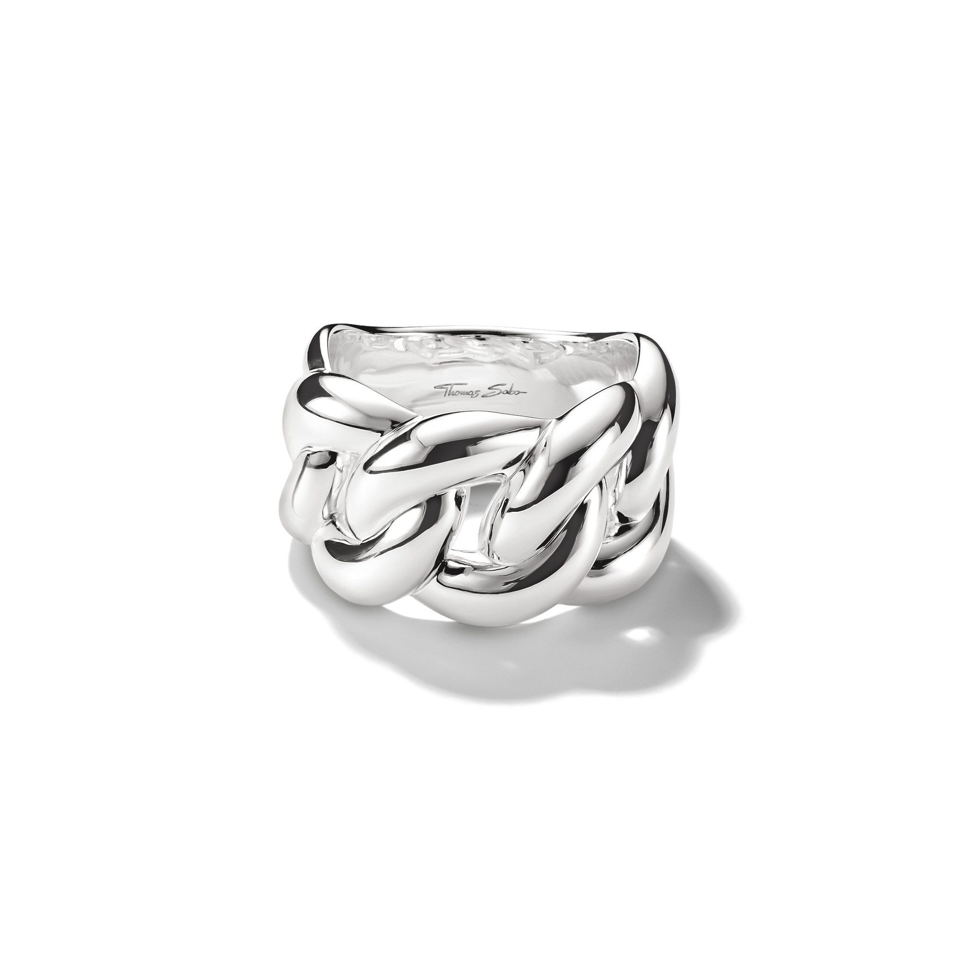 THOMAS SABO Fingerring Bold Elegance Ring in geflochtener Optik